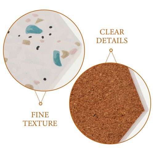 Reusable Hexagon Diatomite Coasters Absorbent Cup Mats for Coffee Tea Wine — image 4