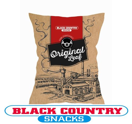 LEAF Good Old Fashioned Pork Scratchings 100 year old recipe - 10 x 50g Packs  — image 1