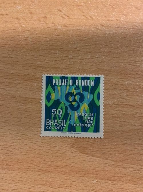Brazil 1970 Stamp Project Rondon Amazon Integration 50c Commemorative Mint MNH