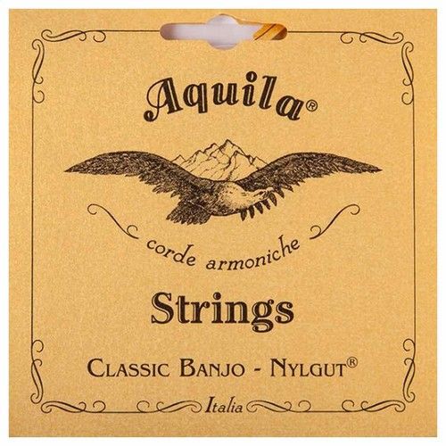BANJO STRINGS - AQUILA CLASSIC - 5 STRING BANJO - MEDIUM TENSION - NYLGUT - 1B