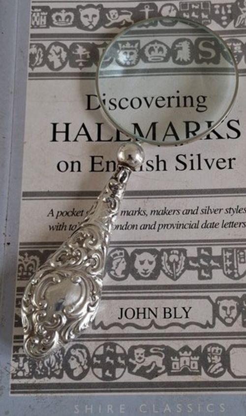 Green&Cadbury Chester 1919 Hallmarked Sterling Silver Handle Magnifying Glass