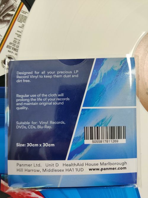 Vinyl Record Cloth Anti-static Cleaning Microfibre Super Soft By Panmer — image 4