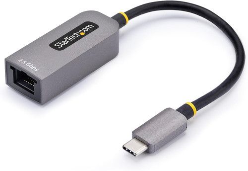 Startech.Com 2.5Gbe USB-C to Ethernet Adapter, NBASE-T NIC, USB 3.0 Type-C 2.5/1