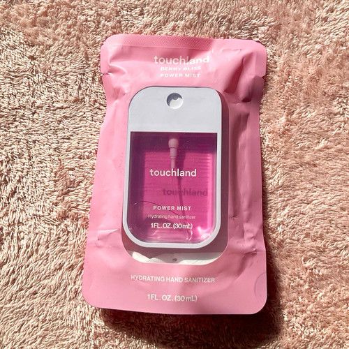 Touchland Power Mist Scented Hydrating Hand Sanitiser Pink 30ml