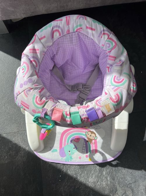 Bright Starts Purple Paradise Learn-to-Sit Activity Floor Seat — image 2