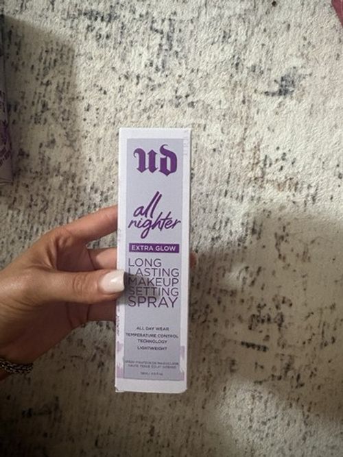 Urban Decay All Nighter Long Lasting Makeup Setting Spray, extra glow, 118ml