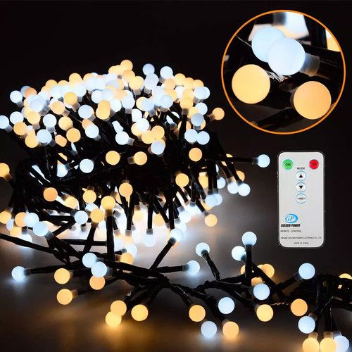 400 LED Globe Bulb Ball Christmas String Fairy Lights Xmas Tree Lamp Party Decor