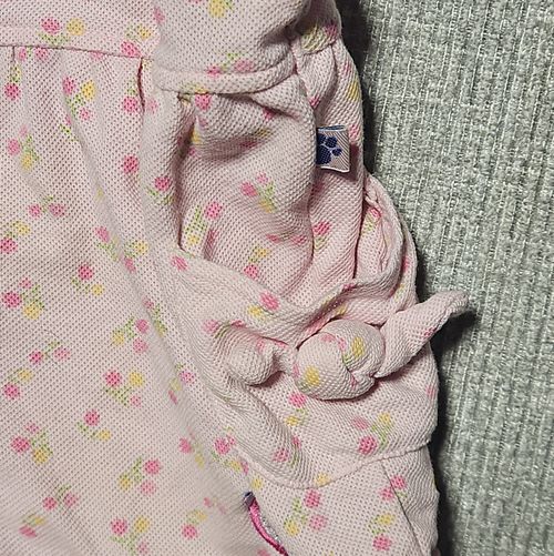 Vintage 2000 Blues Clues Kids 1pc Short Set Girls Sz 4T Pink Gingham Embroidered — image 11