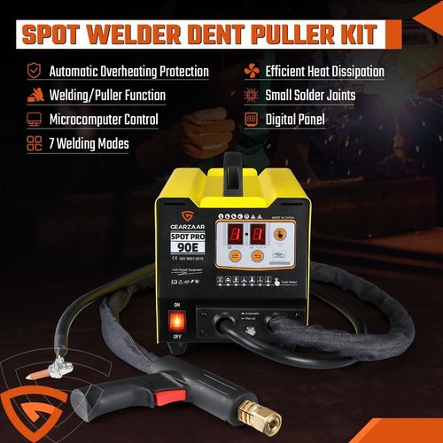 3KW 3800A Spot Welder GEARZAAR Machine Car Body 220V Spotter New Adjustable — image 6