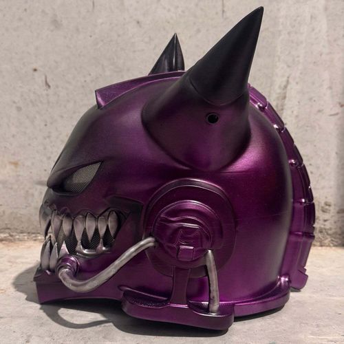 Gengar Sci Fi War Gaming Style Helmet Cosplay Outfit Mask Space Soldier Warrior — image 5