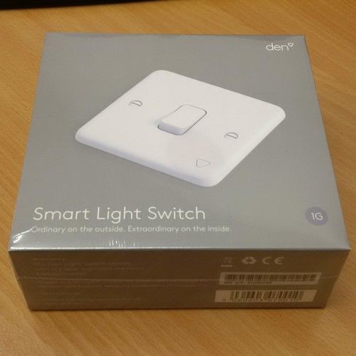 Single 1 Gang Smart Light Switch Google Assistant Amazon Alexa Compatible Den