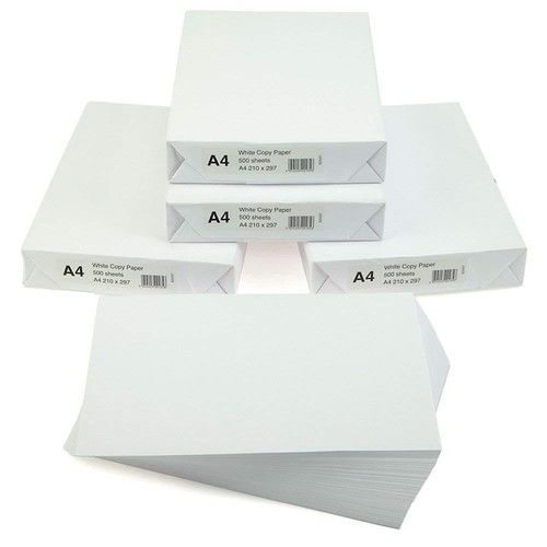 Box of A4 Office White Printer Copier Paper 5 Reams of 500 (80gsm) Multi-Func...