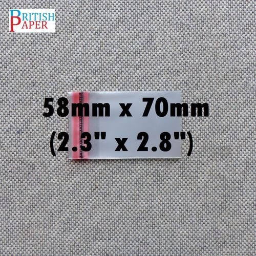 CLEAR CELLOPHANE CELLO BAGS DISPLAY GARMENT SELF ADHESIVE PEEL SEAL SMALL LARGE — image 3