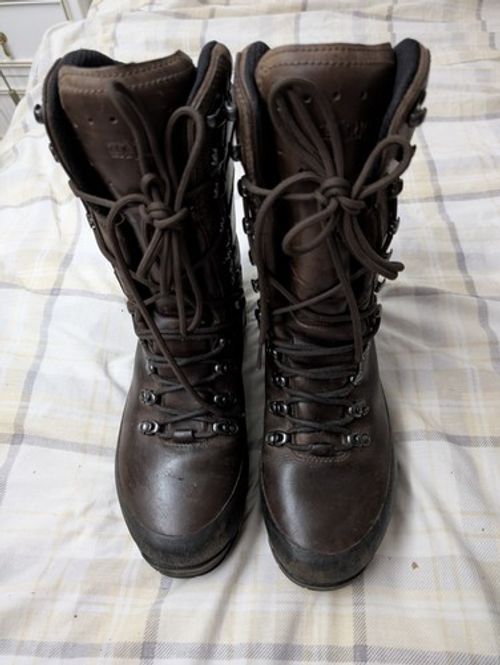 Harkila Pro Hunter 12" Mens Leather Field/Hunting Boots Size 8