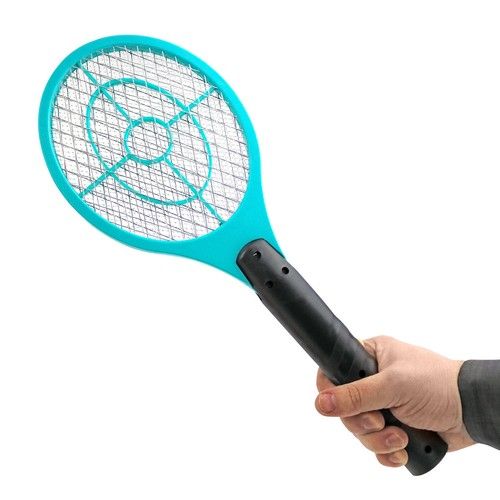 Electric Fly Insect Swatter Swat Bug Mosquito Wasp Zapper Killer Electronic