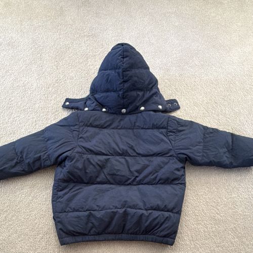 Polo Ralph Lauren Boys Navy Hooded Down Puffer Zip Jacket 4T Autumn/Winter