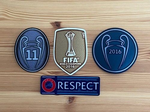 UEFA Champions League Winners 11 Club World Cup 2016 Patch Badge Real Madrid