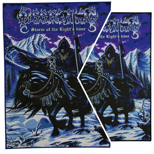 DISSECTION - Storm of the Light's Bane - Woven Backpatch
