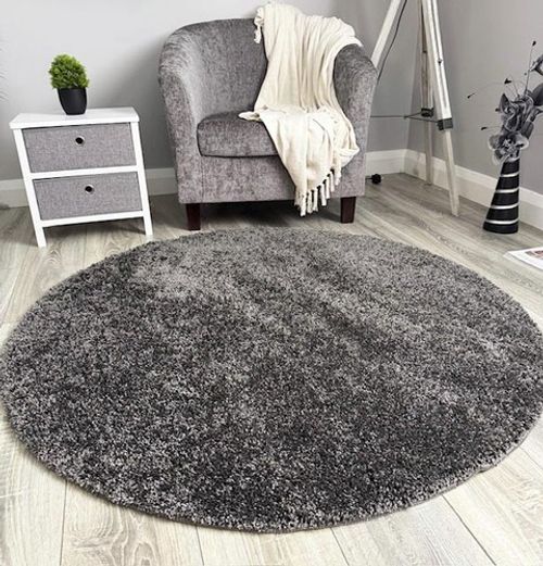 Circular Circle Round Rugs Circles Non Slip Machine Washable Floor Small Mat Rug