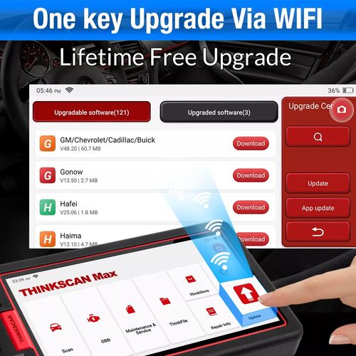 Thinkcar OBD2 Scanner Thinkscan Max 2 All System Car Diagnostic Support CANFD — image 7