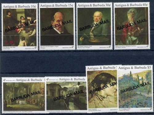 Barbuda 1454-1461 MNH Art #IM245