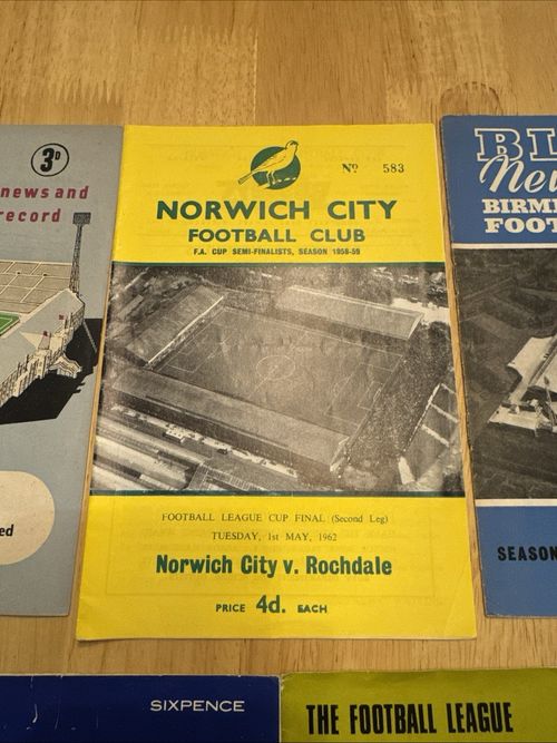All 1960’s League Cup Finals 2nd Leg & Final 1961-1969 — image 12