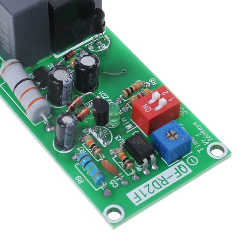 AC100V-220V Adjustable Timer Control Relay Module Turn Off Delay Switch Board — image 4