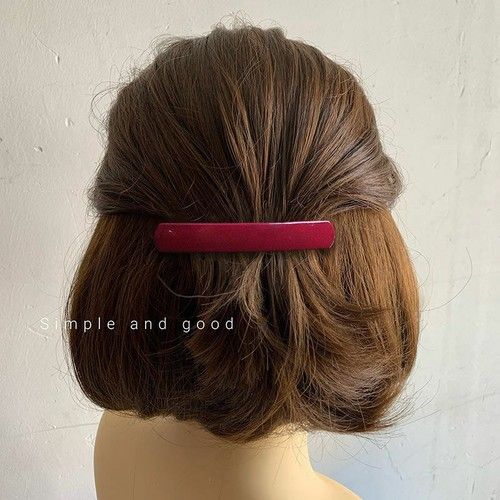 2X Fashion Women Girl Long Hair Clip Barrette Hairpin Clips Ponytail Hair