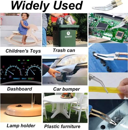 200W Hot Stapler Plastic Repair Welder Car Bumper Welding Machine Kit 1200Staple — image 9