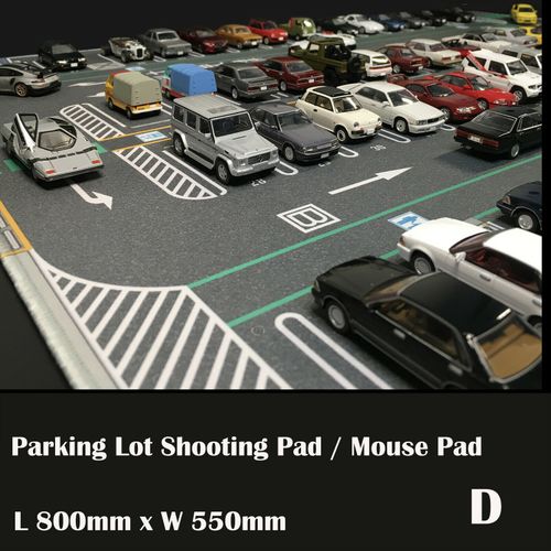 Diorama  1/64 Parking Lot Mat Model Car Scene Display Large Garage Toy Mouse Pad — image 6