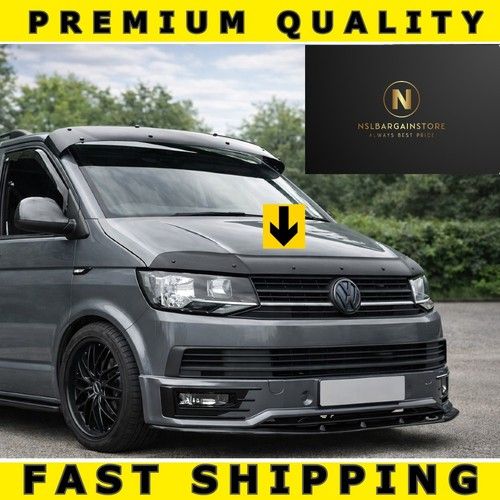 VW VOLKSWAGEN T6 T6.1 TRANSPORTER 2015+ BONNET DEFLECTOR GUARD PROTECTOR  BRA