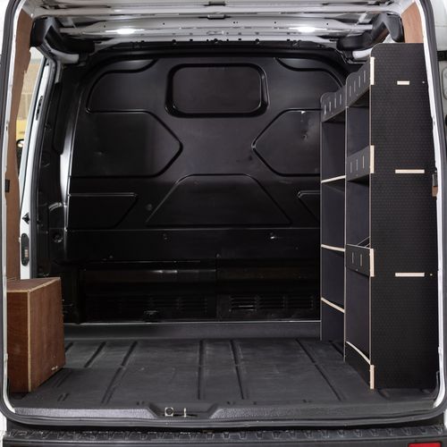 Ford Transit Custom L2 (LWB) 2012-23 Toolbox & Rear HEXABOARD Van Racking — image 5