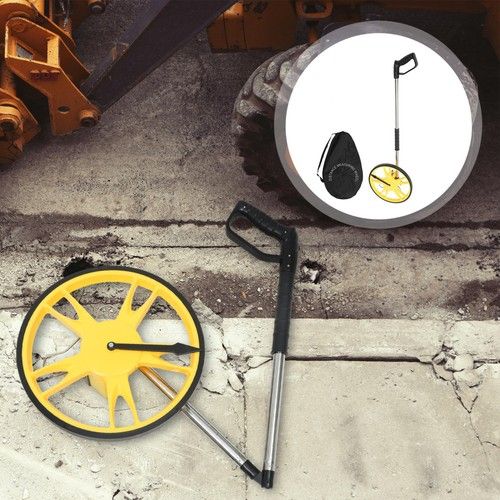 Metric Distance Tool Hand Held Wheel Measuring Walking Measurement