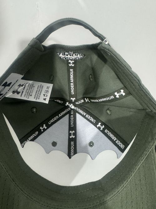 Under Armour Green Cotton Twill Baseball Cap, Adjustable, One Size, Men — image 4