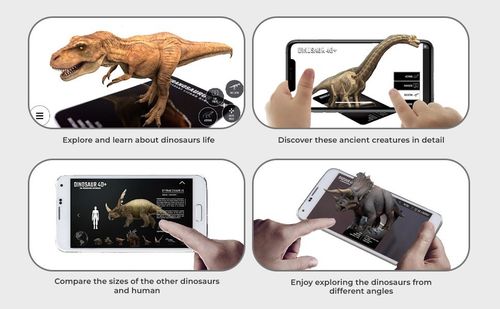 Dinosaur 4D+ AR Flashcards - Interactive 3D STEM Learning Toy Gift for Kids 4+ — image 13