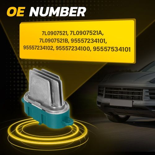 2x For VW Transporter T5 Caravelle Multivan T5 Blower Fan Motor Heater Resistor — image 3