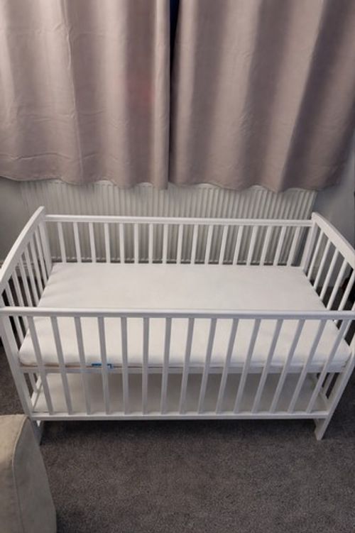 Love For Sleep JACOB Baby Cot Bed 120x60cm with Mattress COLLECTION ONLY 