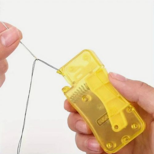 Automatic Needle Threader – DIY Hand Sewing Tool for Home Craft (without needle) — image 3