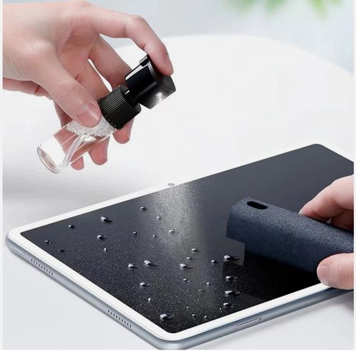 Mobile Phone Tablet Laptop Microfiber Screen Cleaner 2in1 Spray Bottle Protecter — image 3
