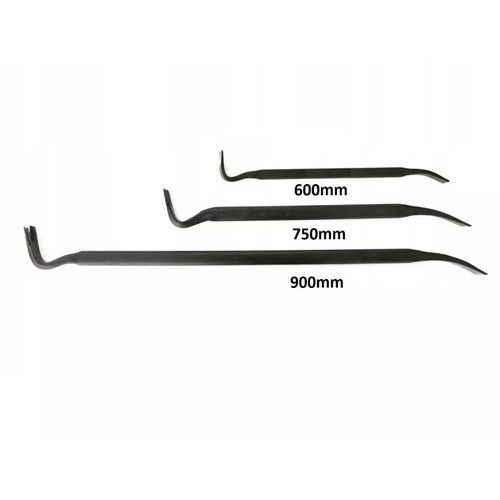 Crow Bar 36" 900mm Heavy Duty Steel Wrecking Pry Nail Puller Curved Chisel Tool