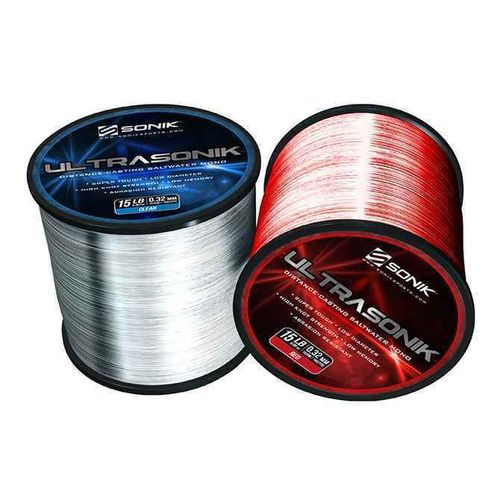 Sea Fishing Line Bulk Spool 15lb 18lb 20lb 25lb 30lb Sonik Ultrasonik Beach Boat — image 5