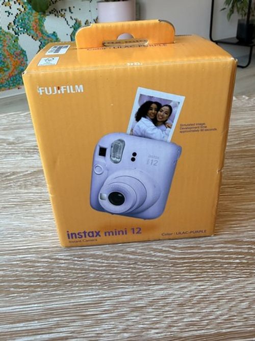 Fujifilm Instax Mini 12 Instant Camera Lilac BNIB New Polaroid Style Camera