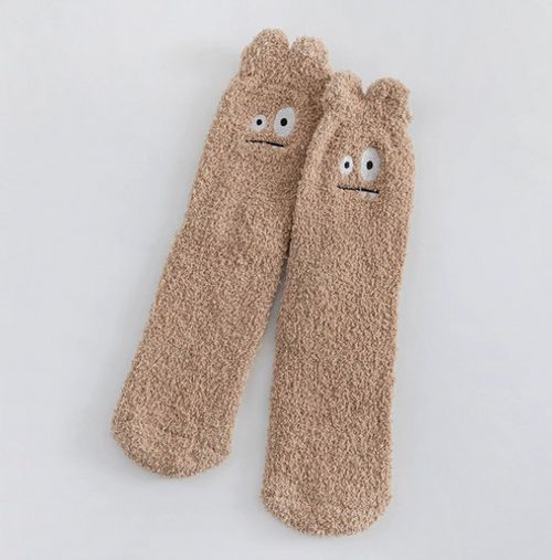 USB Electric Heated Foot Warmer Winter Home Plush Slipper Feet Warming Shoe Boot