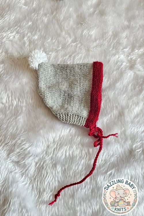 Hand Knitted Baby Clothes Dungarees Outfit 0/3 Months — image 3