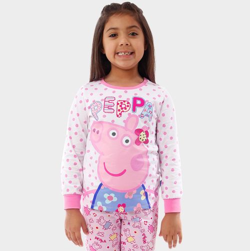 Peppa Pig Pyjamas, Kids Nightwear, Girls Pink Peppa Pig PJs — image 2