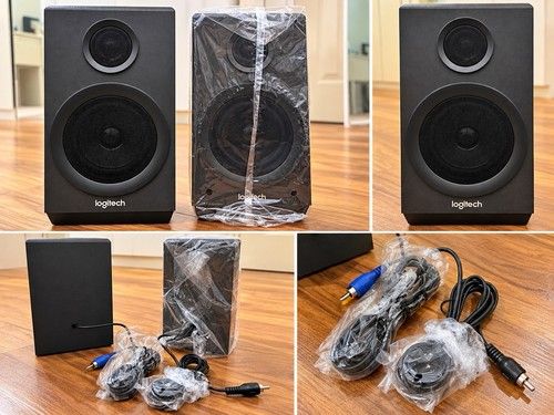 LOGITECH Z-3 2.1 SPEAKER SYSTEM – UNUSED / NEW OLD STOCK – COMPLETE & RARE