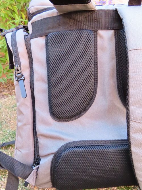 Cheeky Goose Insulated Cool Bag Backpack, Modern Style, Grey/Black — image 11