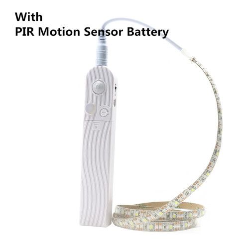 1M 2M 3M PIR Wireless Motion Sensor LED Strip USB 5V LED Under Cabinet Light