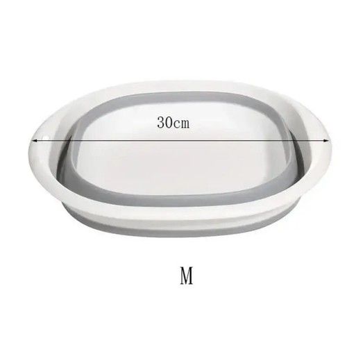 Foldable Multipurpose Basin Collapsible Washing Up Bowl Sink For Camping Travel