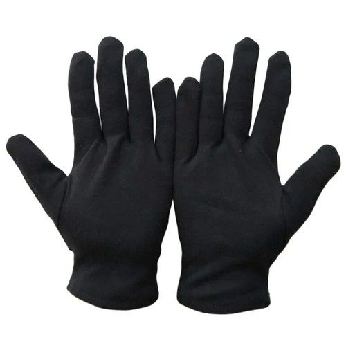 100% COTTON WHITE GLOVES Sizes - S M L & XL Moisturising Eczema Butler Beauty